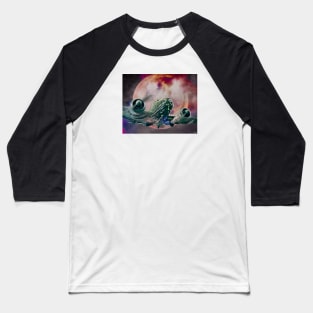 Fantasy Night Flight Baseball T-Shirt